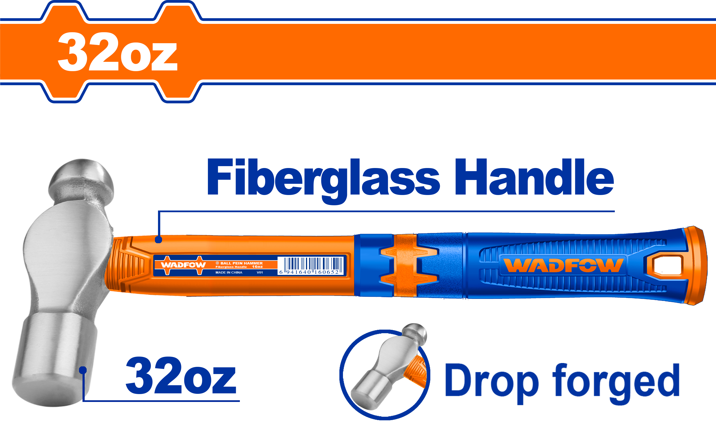 Wadfow Ball pein hammer WHM5332