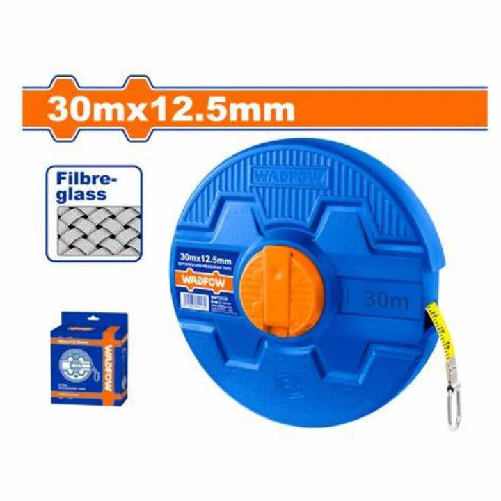 Wadfow Fibreglass measuring tape WMT2530