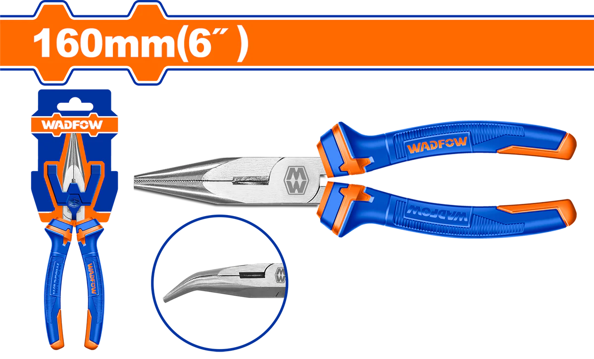 Wadfow Bent nose pliers WPL4C06