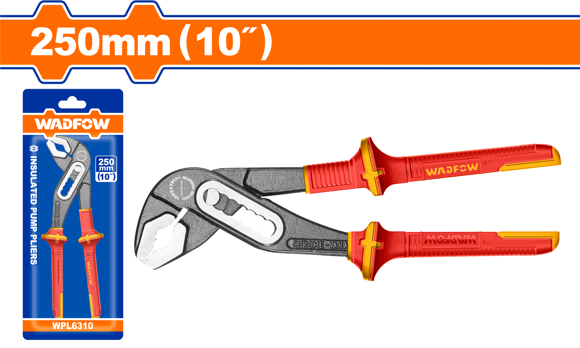 Wadfow Insulated Pump pliers WPL6310