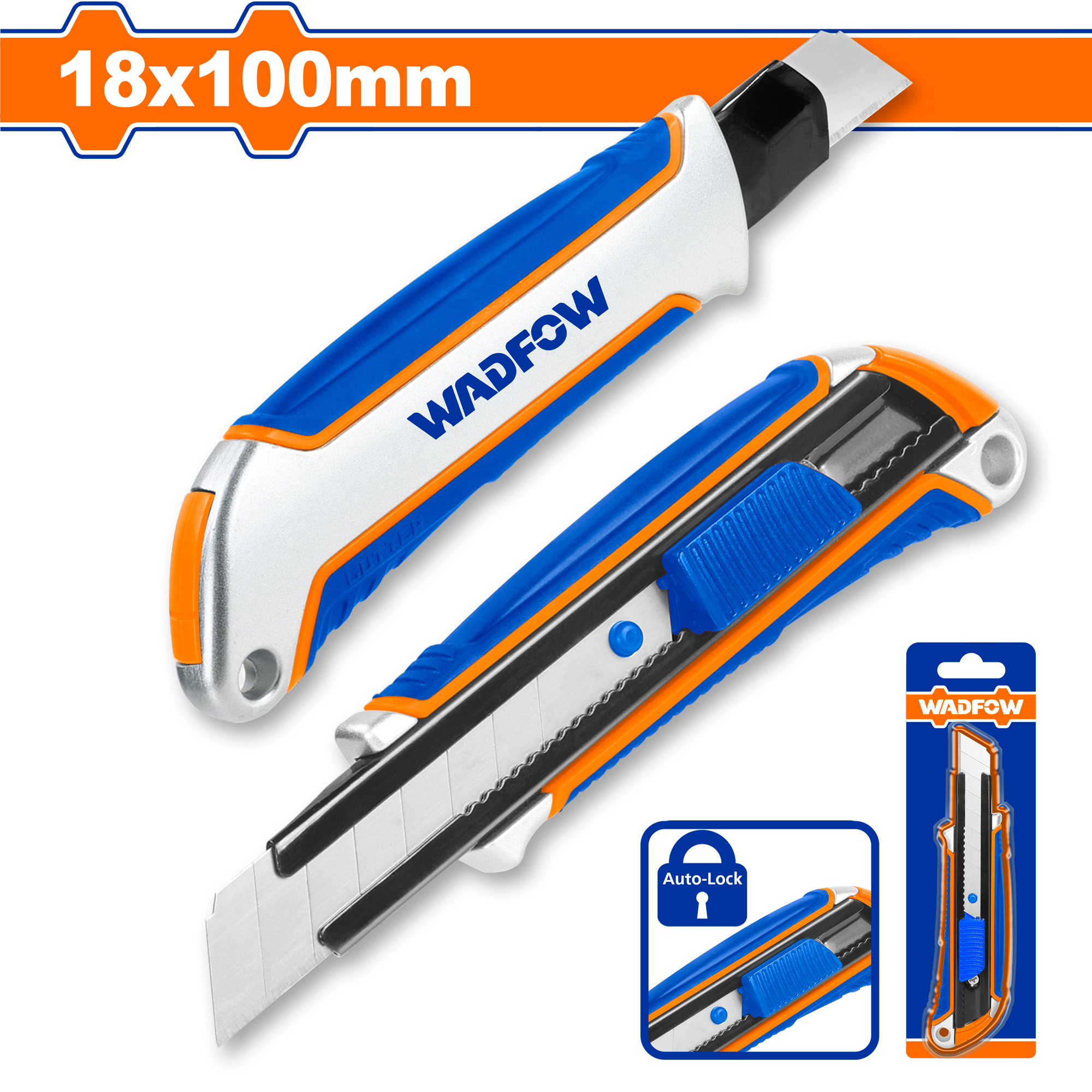 Wadfow Snap-off blade knife WSK4918
