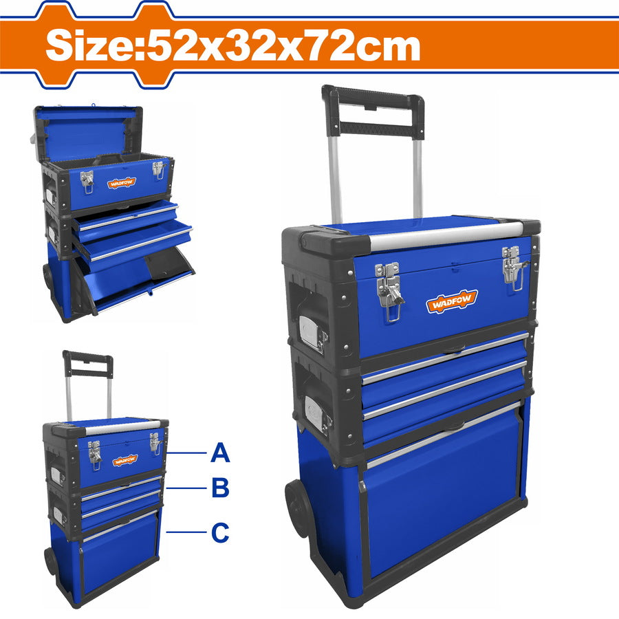 Wadfow Trolley style tool box WTB6A72