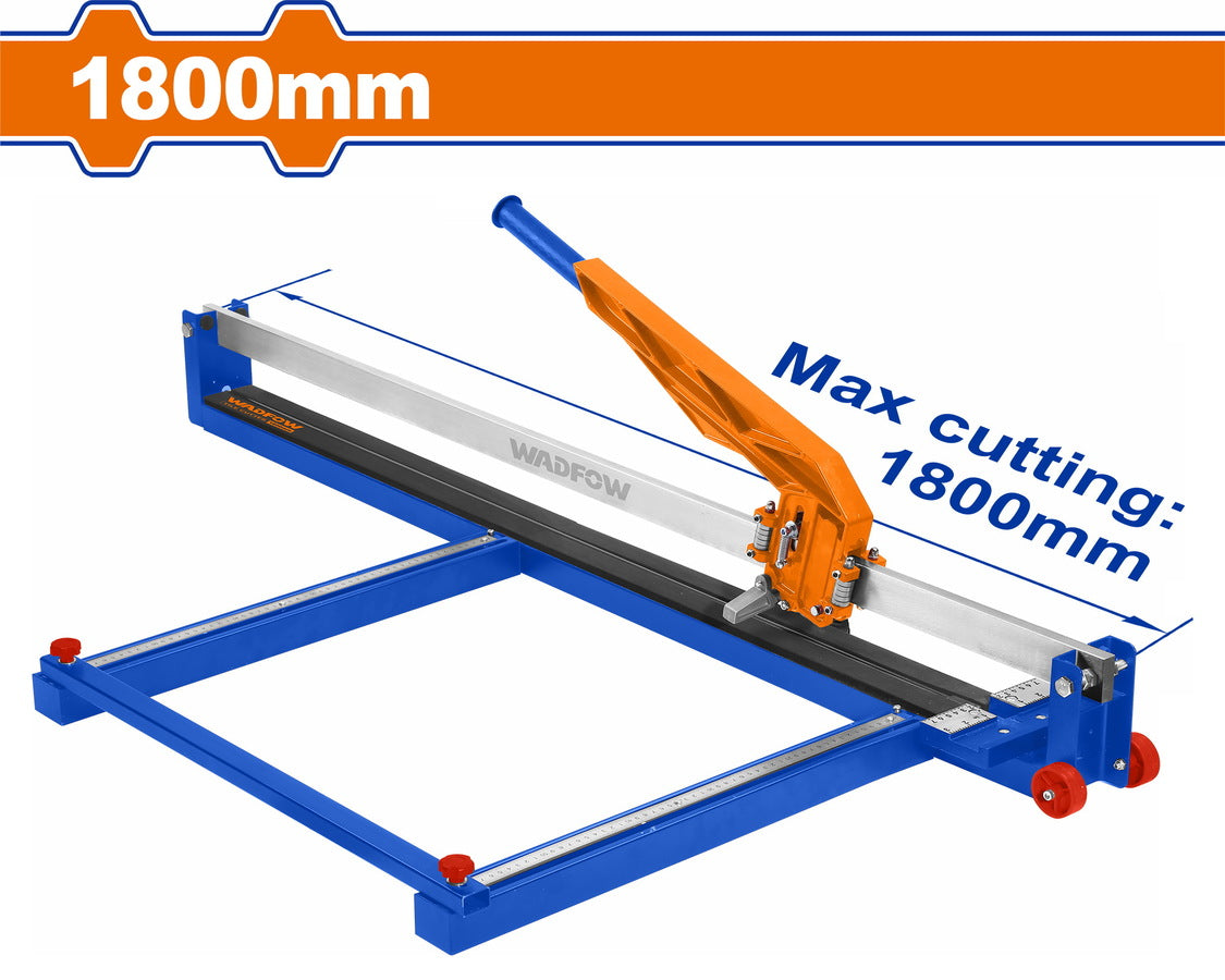 Wadfow Manual Tile Cutter 1800mm WTR1801