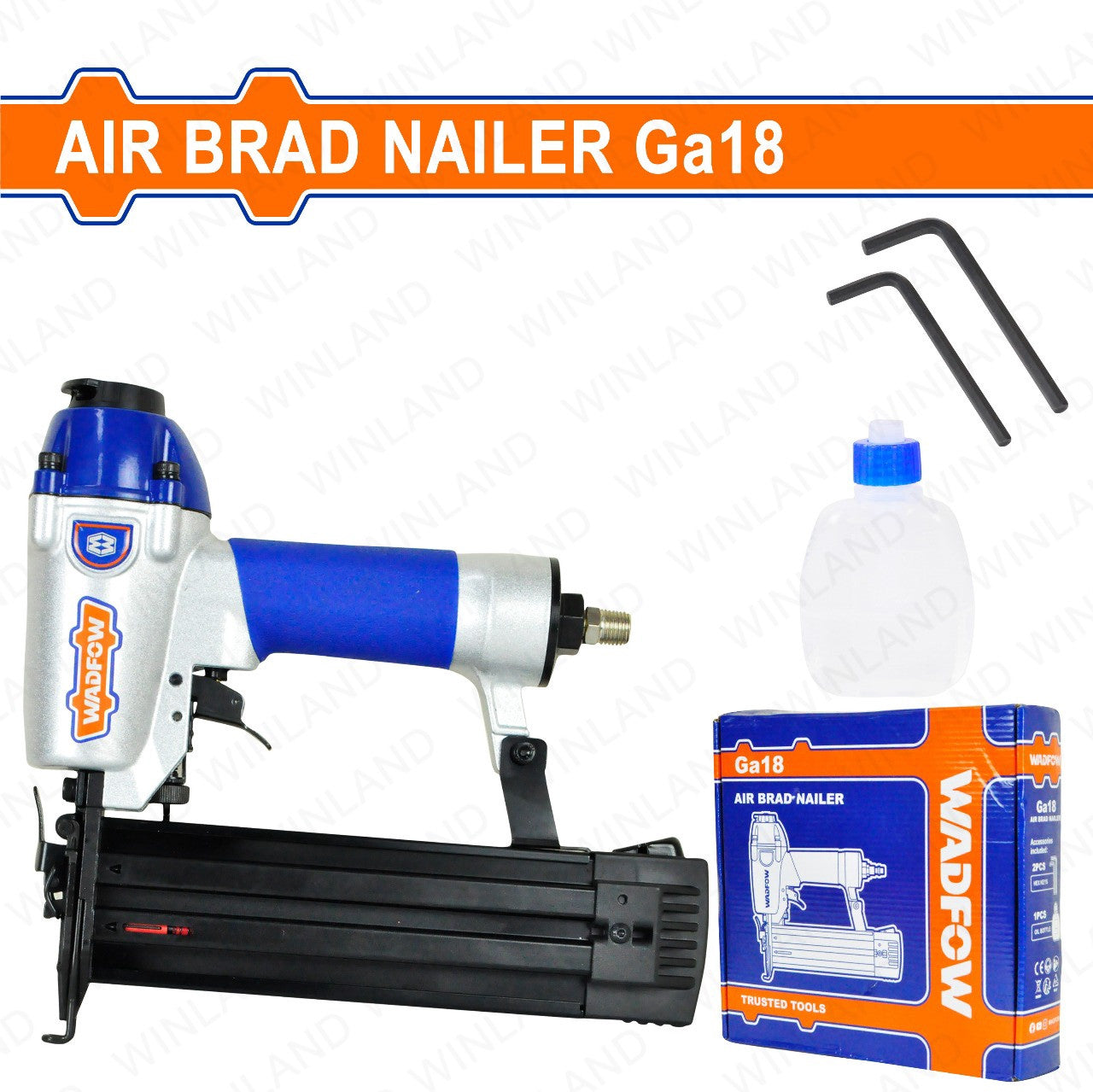 Wadfow Air brad nailer WBN1550
