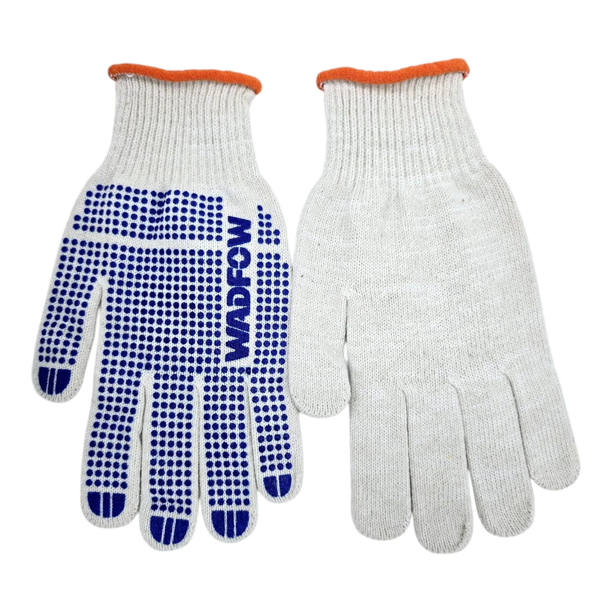 Wadfow Knitted PVC Dotted Gloves XL WKG1801