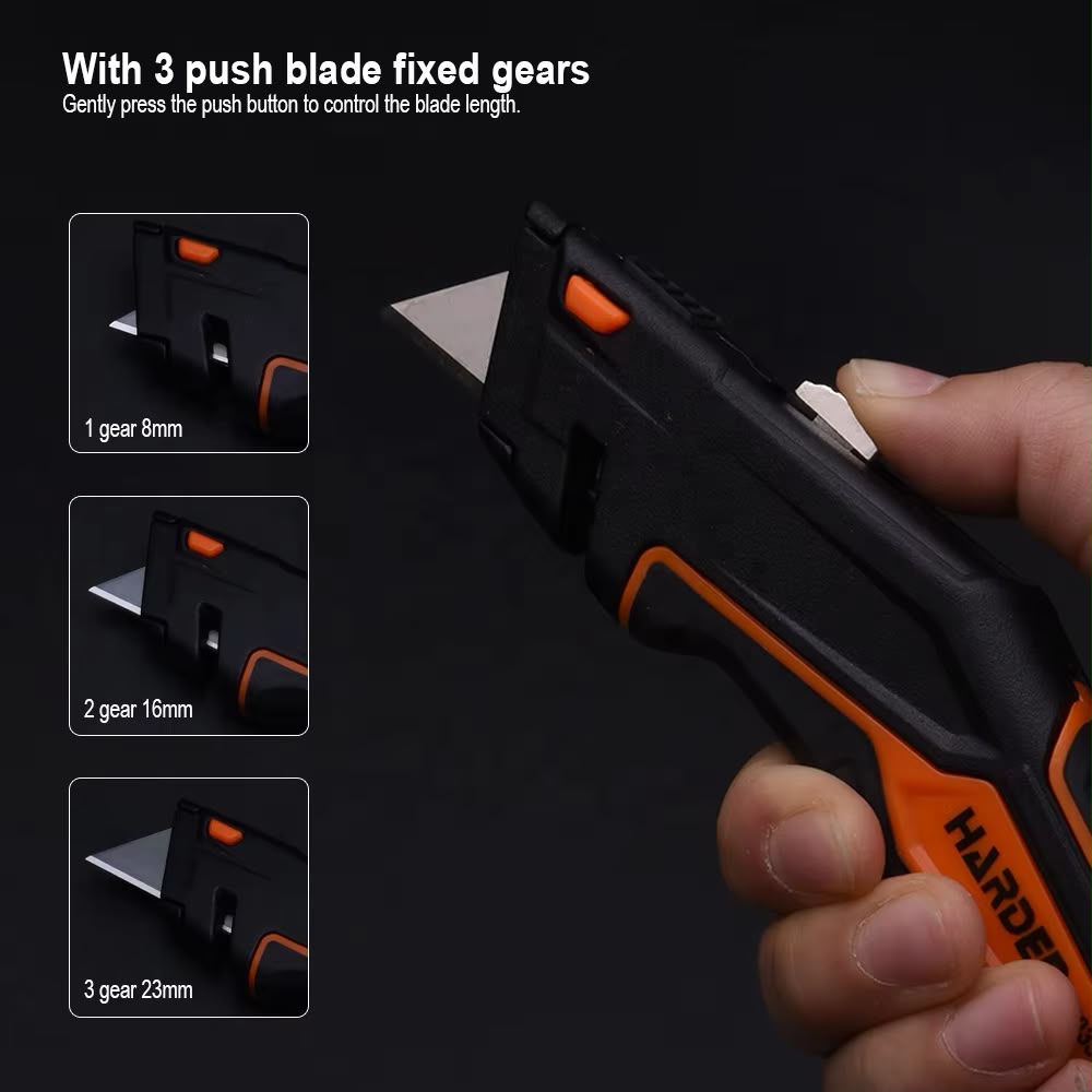 Harden Professional 18mm Aluminum Alloy Multi-Purpose Knife | 570333