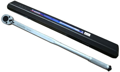 LICOTA MADE IN TAIWAN 3/4" DR. MICROMETER TORQUE WRENCH, 65-450NM