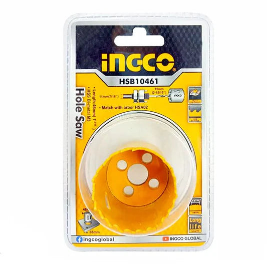 Ingco HSS bi-metal hole saw 46mm HSB10461