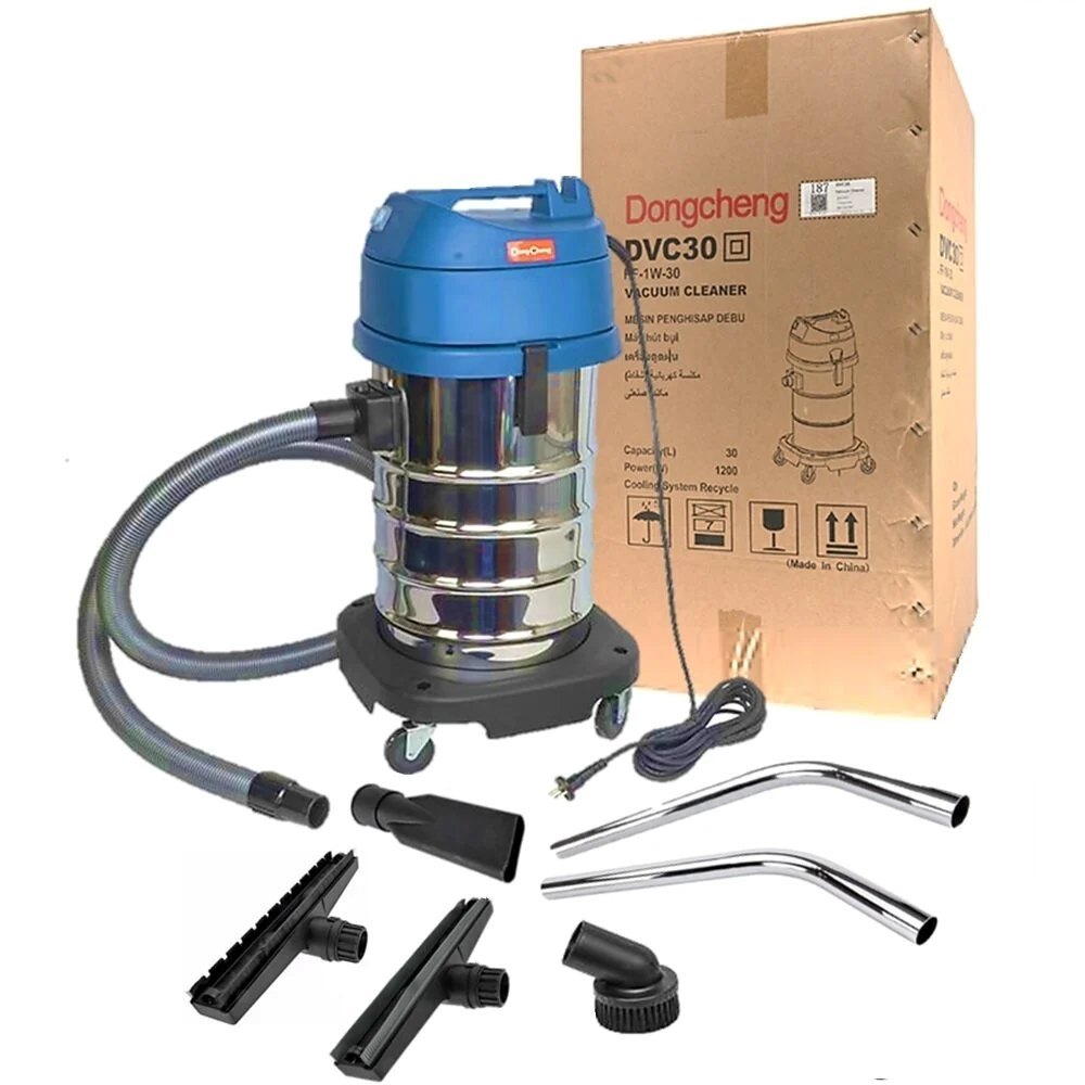 DONGCHENG VACUUM CLEANER, wet and dry 30L, 1200W DVC30