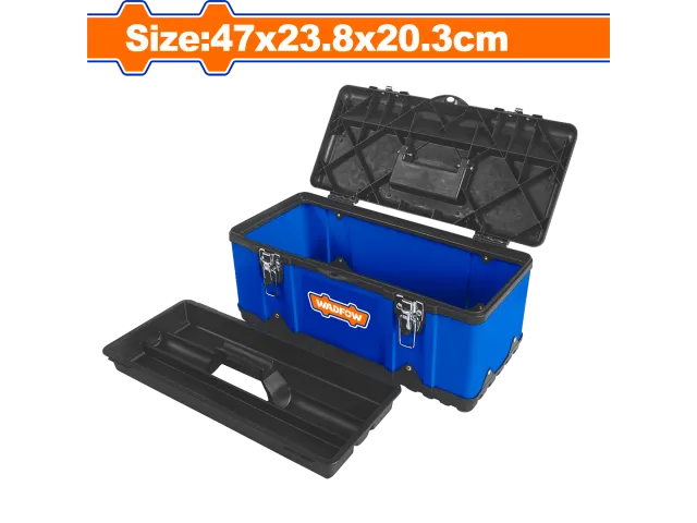 Wadfow Plastic & Steel Tool Box WTB6A19