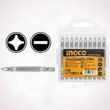 Ingco Screwdriver bits ph2+sl6.0.65mm 10 pcs SDB21HL133