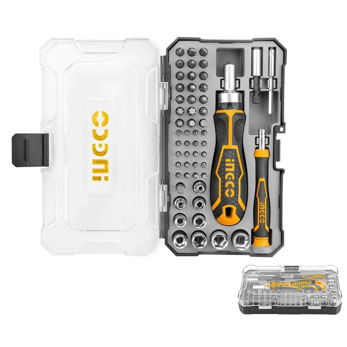 Ingco 55 Pcs screwdriver bits set  HKSDB0558