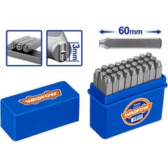 Wadfow 27 Pcs Letter punch set WCC9276