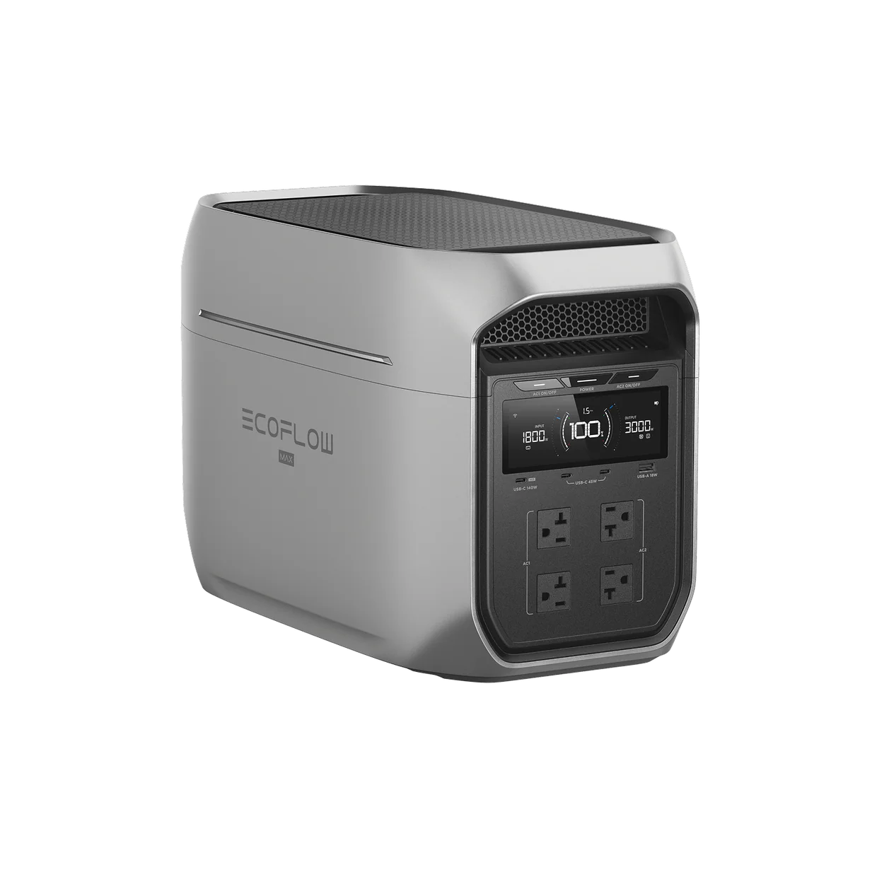 EcoFlow DELTA 3 Max Portable Power Station (2048Wh)