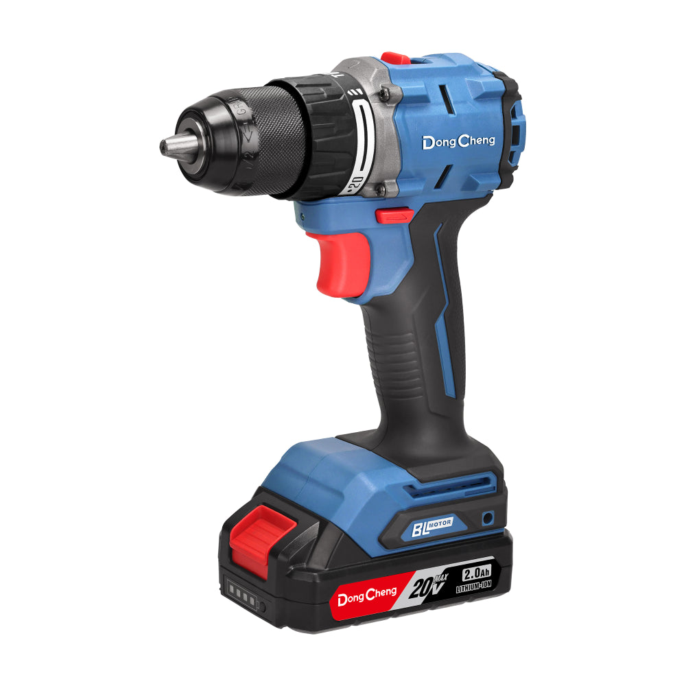 DongCheng Cordless Hammer Driver Drill 1/2" DCJZ2060iAM-2.0Ah