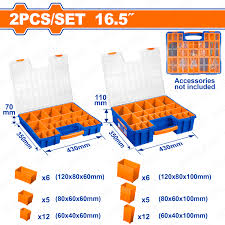 Wadfow 2 Pcs Plastic organizer set WTB1633