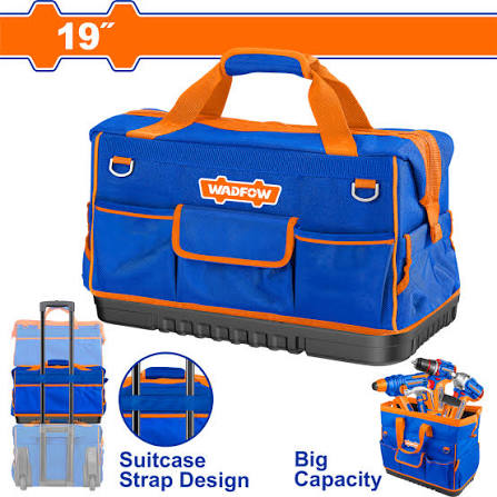 Wadfow Tools Bag 19" with Plastic Base WTG3120