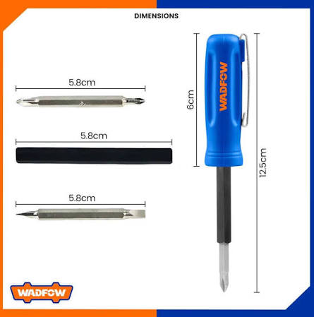 Wadfow 4-in-1 Pocket Pen Screwdriver WSS2J04