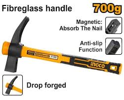 Ingco French type claw hammer（Converse handle） 700g HIHH80700