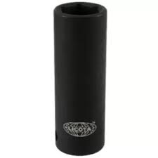 LICOTA MADE IN TAIWAN 1/2" DR. DEEP IMPACT SOCKET 32MM CR-MO BLACK