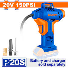 Wadfow Lithium-ion cordless auto air compressor WLN2520