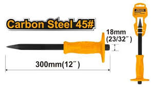 Ingco Concrete chisel 4mm*18mm*300mm  HCC0841218