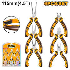 Ingco 6 Pcs mini pliers set  HMPS06115