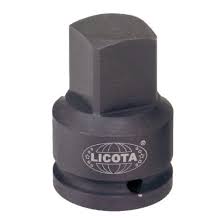 LICOTA MADE IN TAIWAN 1"(F)*3/4"(M) IMPACT ADAPTER, BLACK FINISH