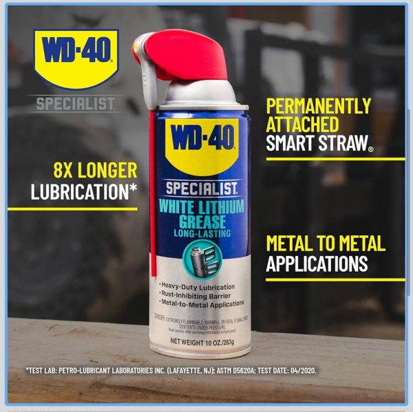 WD-40 Specialist High Performance White Lithium Grease 400ml