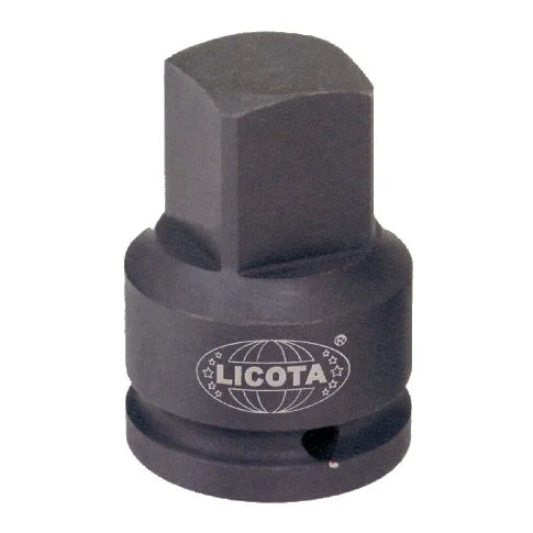 LICOTA MADE IN TAIWAN 3/8"(F)*1/4"(M) IMPACT ADAPTER, BLACK FINISH