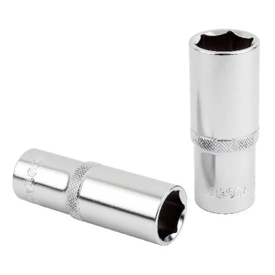 LICOTA MADE IN TAIWAN 1/4" DR. FLANK 6PT DEEP SOCKET 14mm CR-V MICRO FINISH