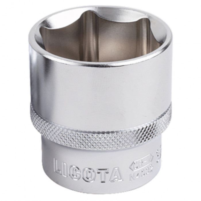 LICOTA MADE IN TAIWAN 3/8" DR. FLANK 6PT SOCKET 24mm MICRO FINISH