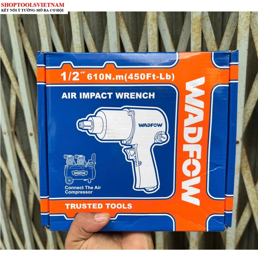 Wadfow Air Impact Wrench 1/2" 610Nm WAT1512