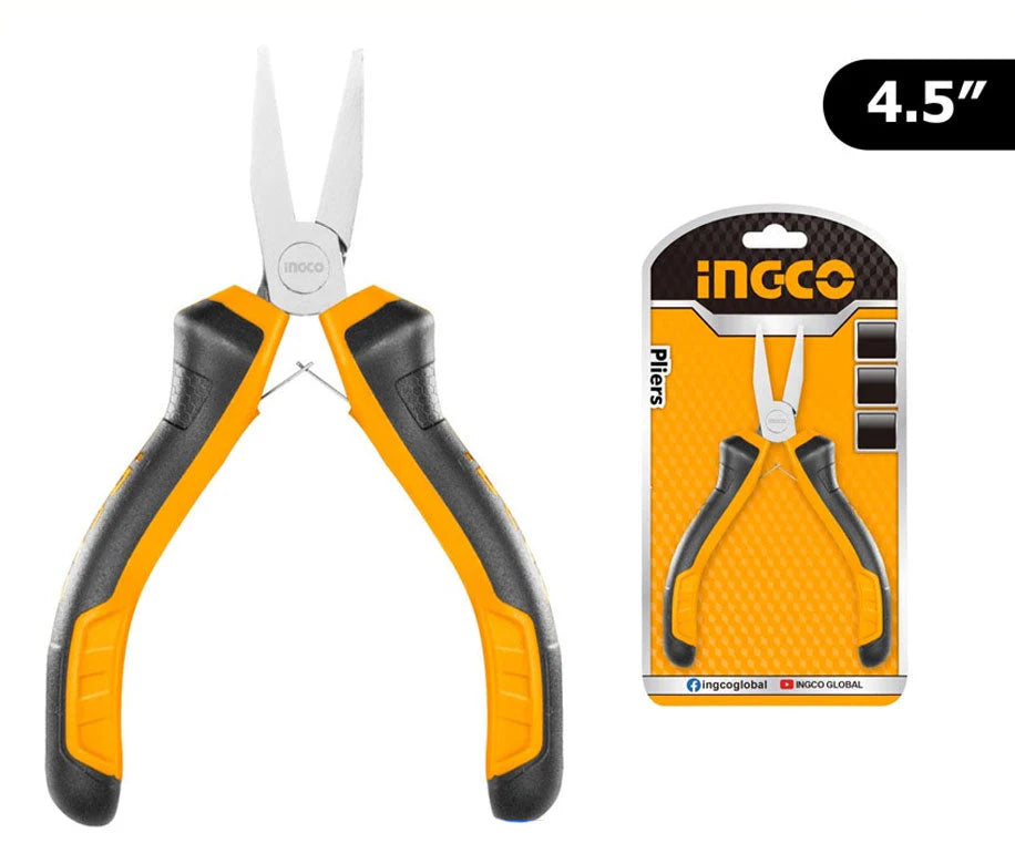 Ingco Mini flat nose pliers 115mm HMFNP08115