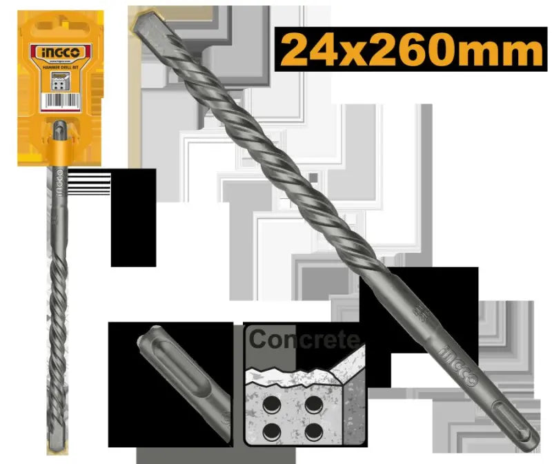 Ingco SDS plus hammer drill 24*260mm DBH1212401