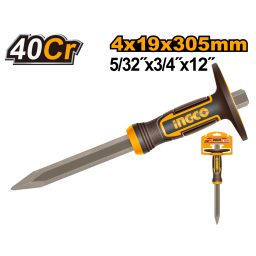 Ingco Concrete chisel 4mm*19mm*305mm  HCC830419