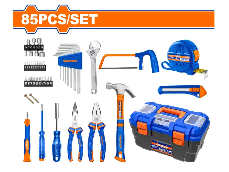 Wadfow 85 Pcs hand tools set WHS3B85
