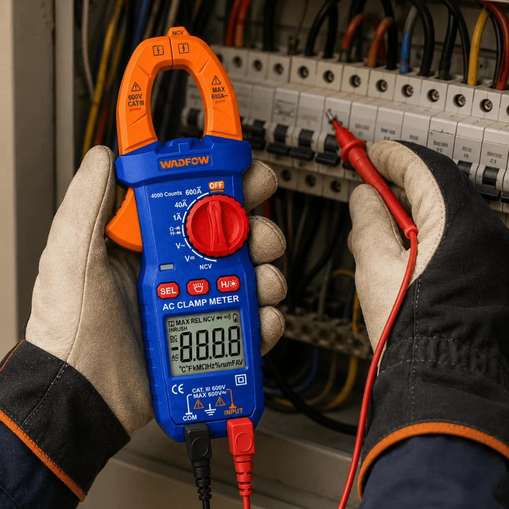 Wadfow Digital DC/AC Clamp Meter 600A WDM8602