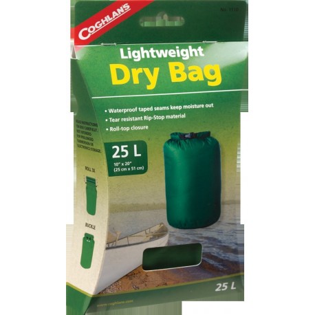 Lightweight Dry Bag                                                                                  Size: 25 L (10‰۝ x 20‰۝)