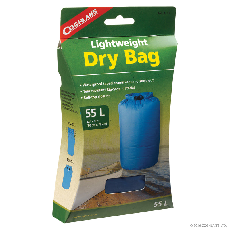Lightweight Dry Bag                                                                                    Size: 55 L (12‰۝ x 30‰۝)