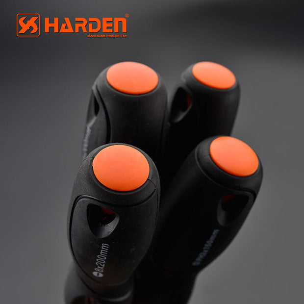 Harden Pro Screwdriver with Soft Handle 5x150mm