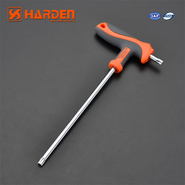 Harden T Handle Torx Key Wrench T45 8X200mm