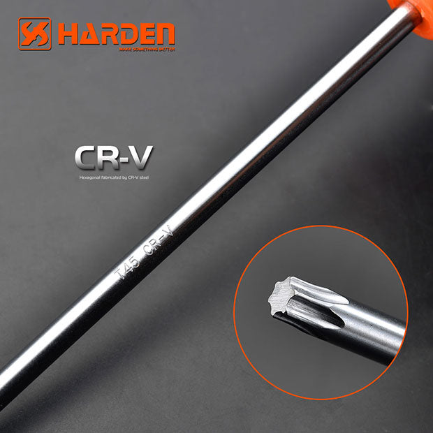 Harden T Handle Torx Key Wrench T50 9X200mm