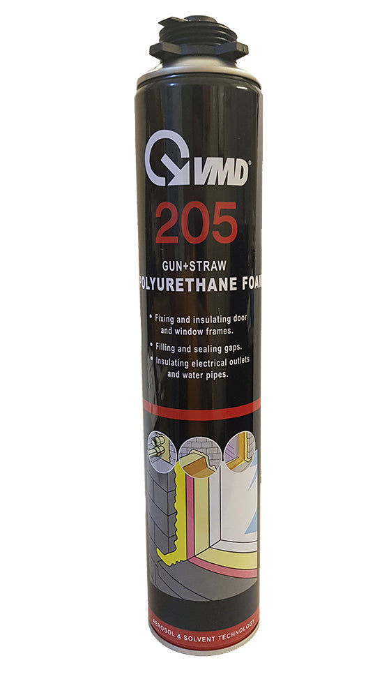 Polyurethane Foam Spray Gun and Straw Dual Action 750ML