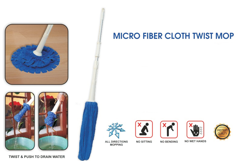 Histar Micro Fiber Cloth Twist Mop