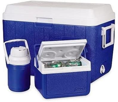 COLEMAN COOLER 54QT COMBO 5QT 1/3GAL BLU