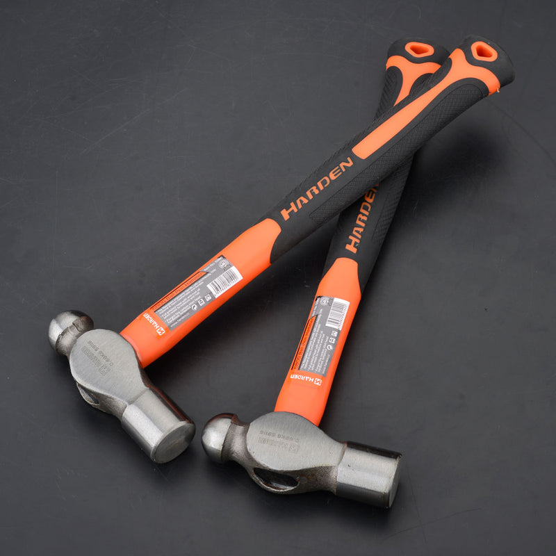 Harden Ball Pein Hammer with Fiberglass Handle 0.68kg