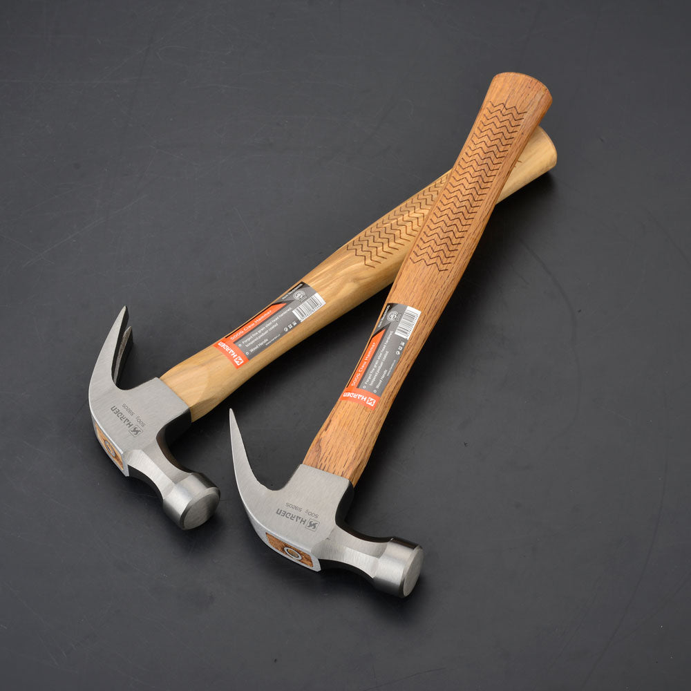Harden Claw Hammer with Oak Wood 0.50kg/16oz