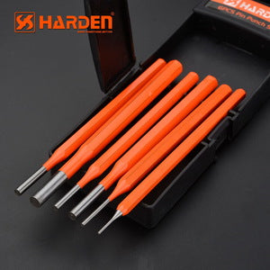 Harden 6Pcs Pin Punch Set