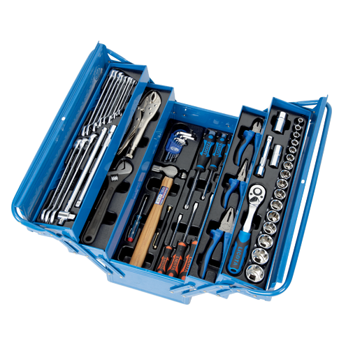 LICOTA MADE IN TAIWAN 57PCS TOOL BOX SET W/ STEEL BOX